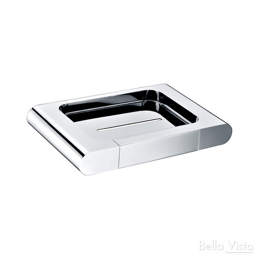 Kara Soap Basket
 in chrome