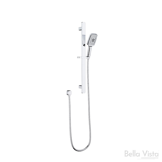 Chrome Seto Sliding Shower set - Square design