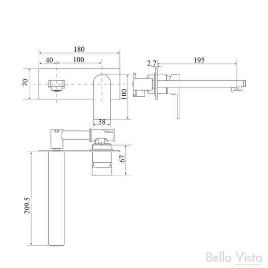 180mml x 209.5mmw x 70mmh