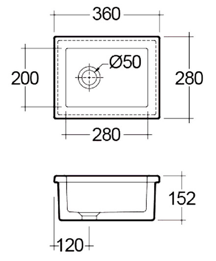 External Dimensions: 360 x 280 x 152mm
Internal Dimensions: 280 x 200 x 117mm