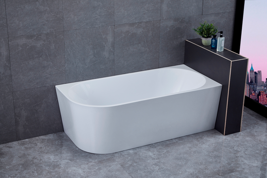 Right hand corner bath