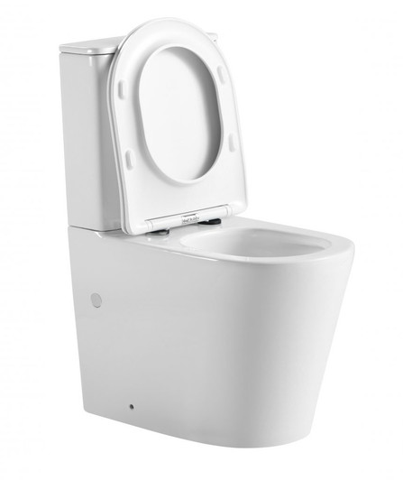 Product Image Of Zero Extra High Rimless Tornado Toilet Suite Seat Up Product Image Of Zero Extra High Rimless Tornado Toilet Suite Seat Up