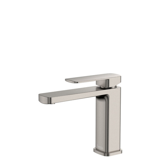 Product image of the Tono basin mixer in brushed nickel by Fienza.