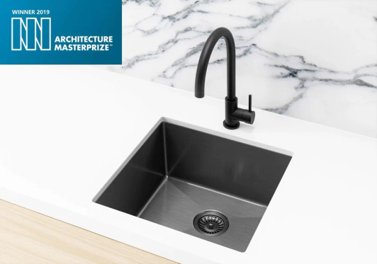 Lavello Kitchen Sink - Single Bowl 450 x 450 in gun metal.