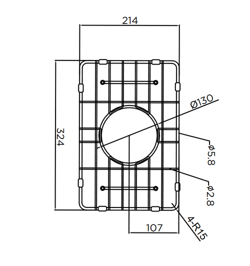 Lavello Protection Grid for MKSP-S322222