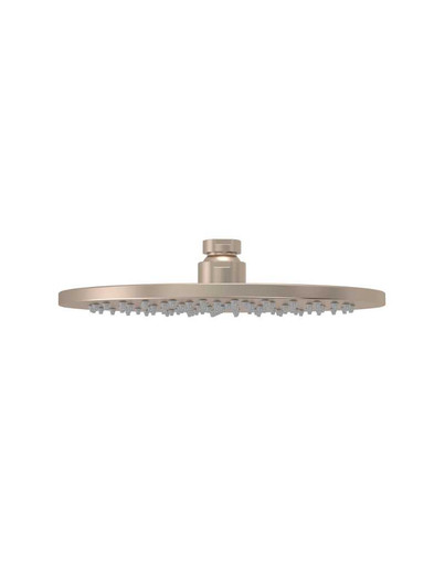 Round Shower Rose 200mm Champagne