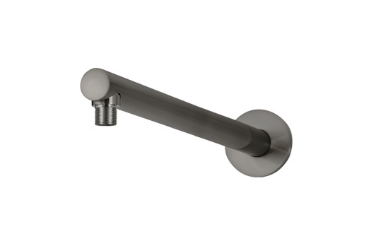 Round Wall Shower Arm 400mm in shadow