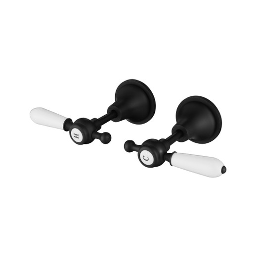 Matte black Bordeaux Wall Top Assemblies