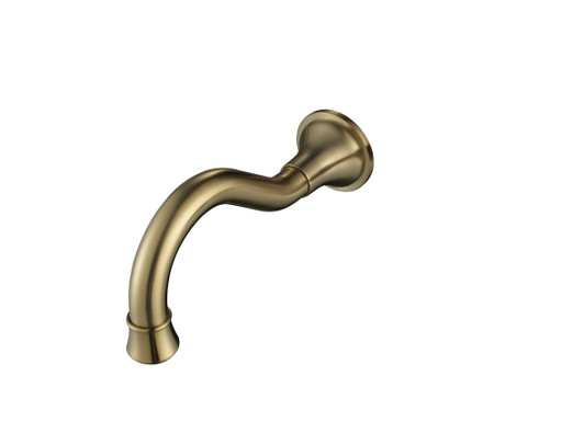 Brushed Bronze Bordeaux Bath Spout