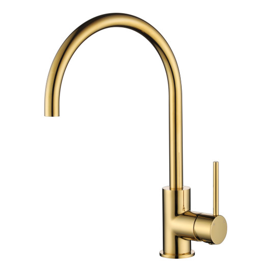 Polished Brass Star Mini Kitchen Mixer