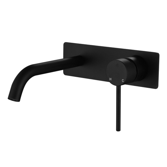 Matte Black Star Mini Wall Combination Mixer