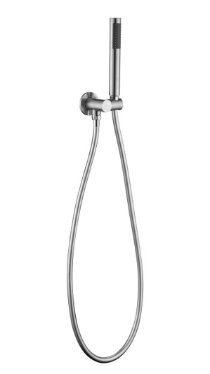 Brushed Chrome Star Mini Shower Bracket Set