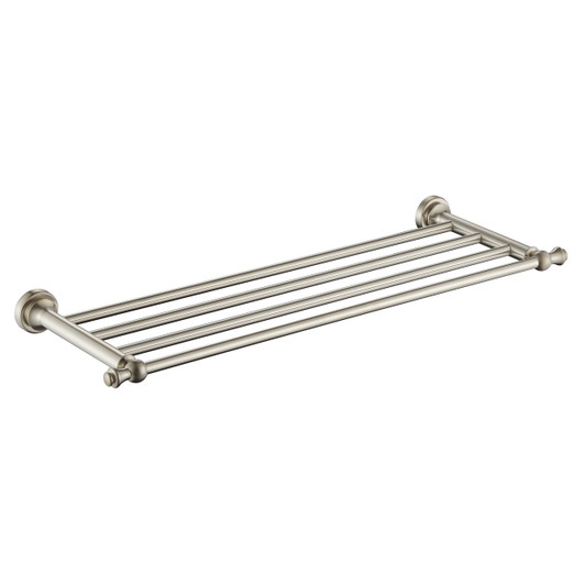 Brushed nickel Medoc Bathroom Shelf