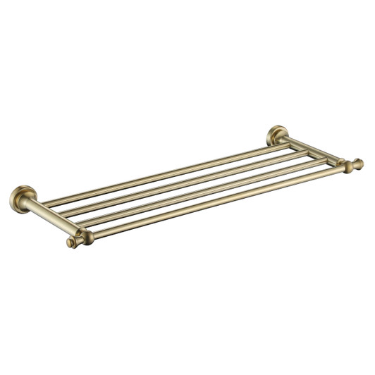 Brushed bronze Medoc Bathroom Shelf