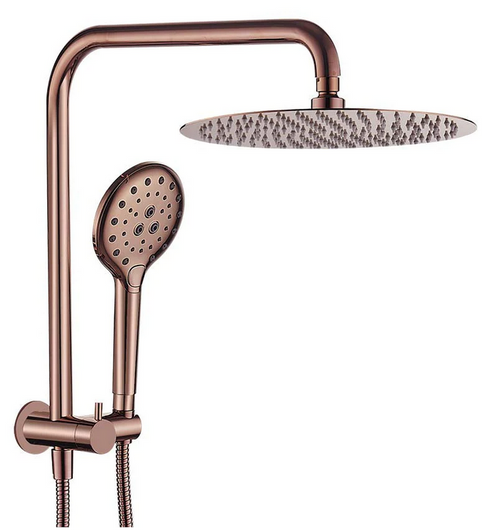 Ideal Shower System in rose gold