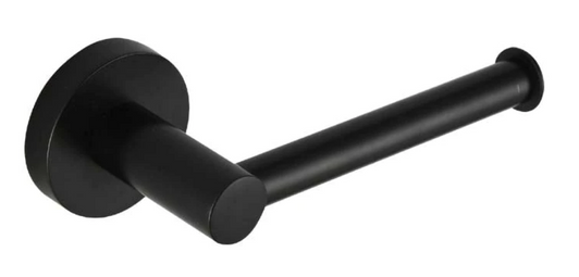 Ideal Toilet Roll Holder in matte black. Ideal Toilet Roll Holder in matte black.