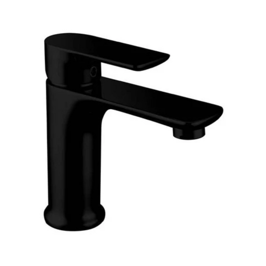 Sleek Basin Mixer in Matte Black