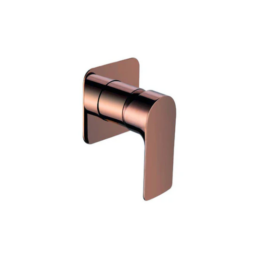 Sleek Wall Mixer in Rose Gold