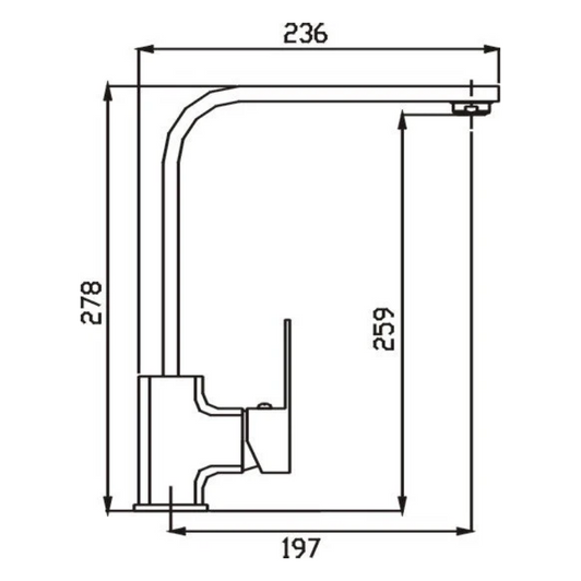 Specification sheet for the Elegant Sink Mixer by Hellycar. Specification sheet for the Elegant Sink Mixer by Hellycar.