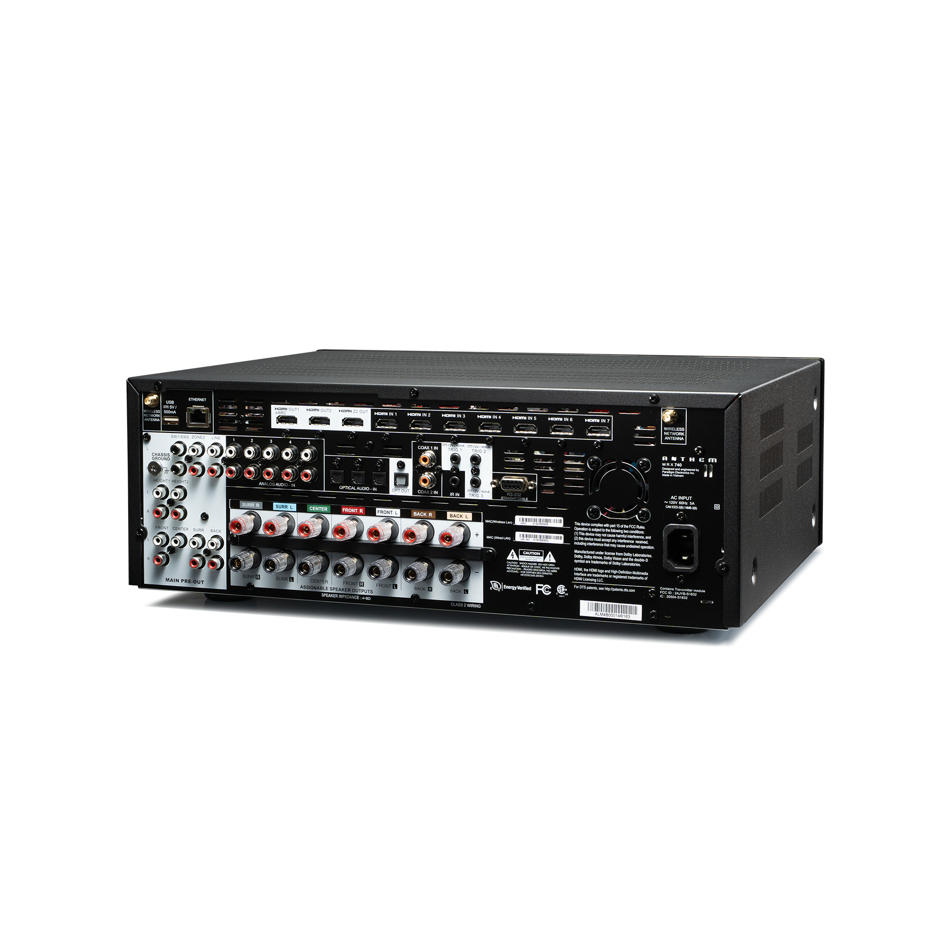 MRX 740 8K Rear Angle