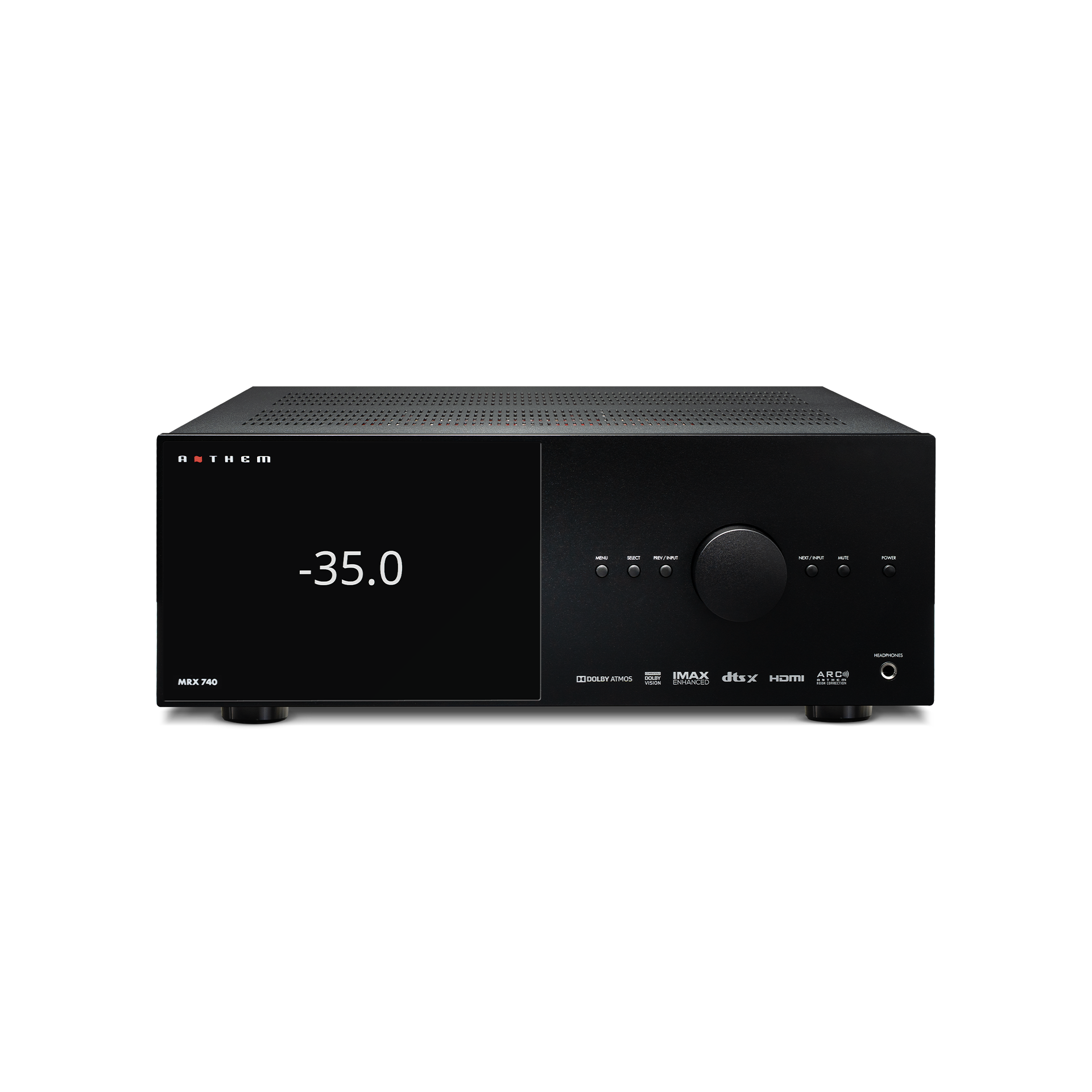 11.2 Pre-Amplifier / 7 Amplifier Channel A/V receiver with 8K HDMI 2.1 support and ARC Genesis Room Correction