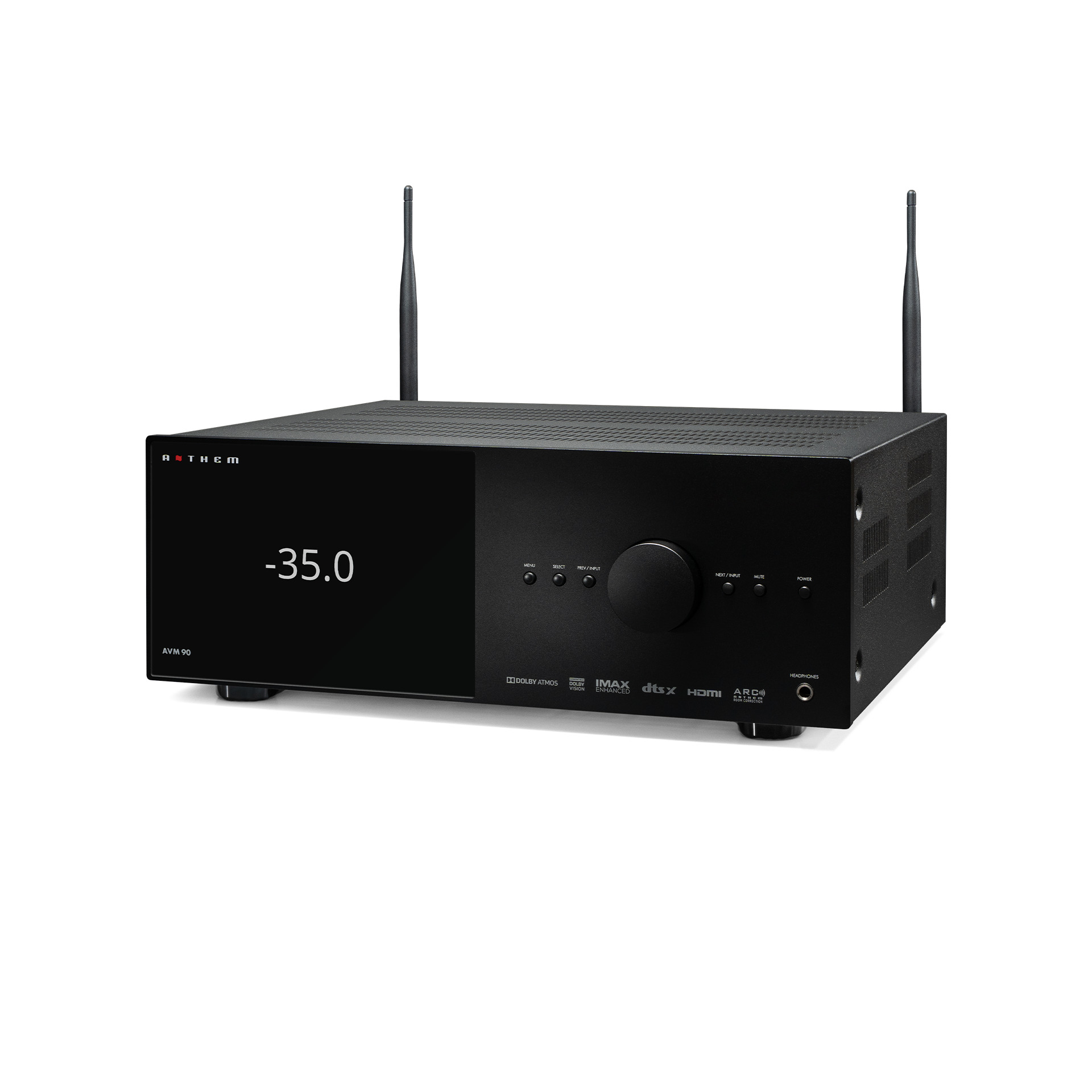 AVM 90 Front Angle with Antennas