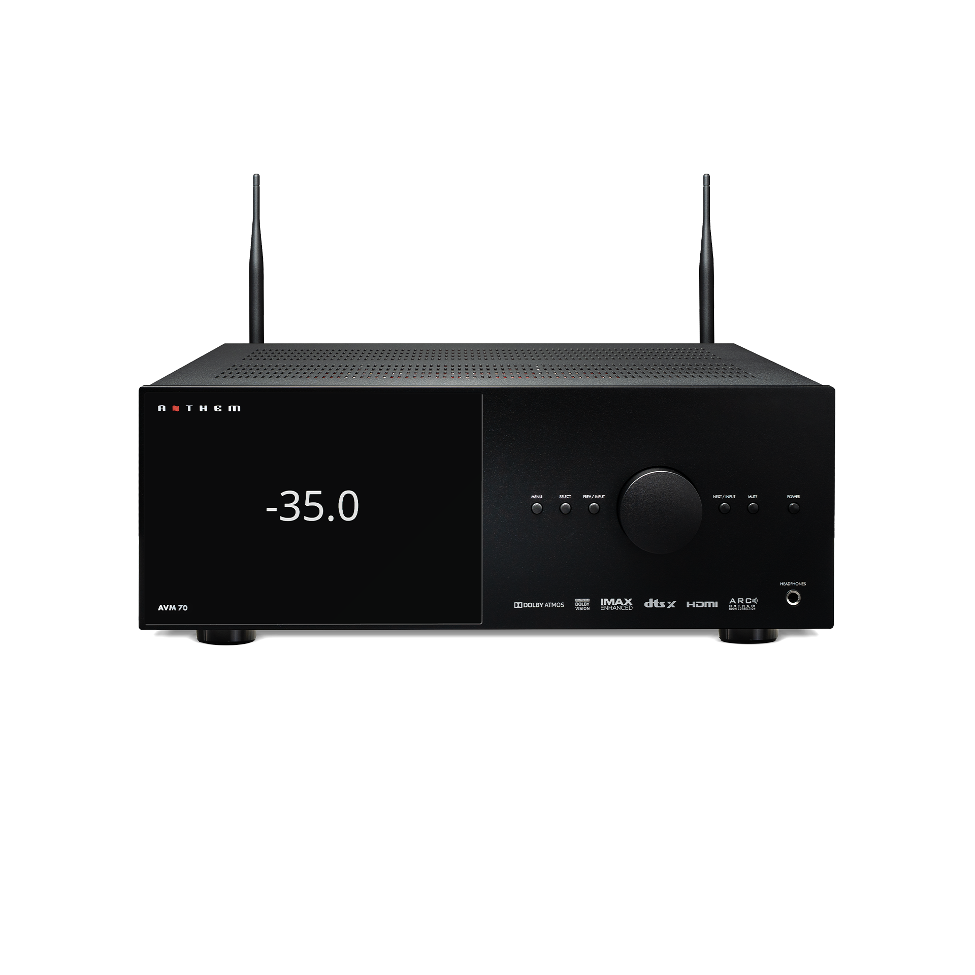 AVM 70 8K Front with Antennas