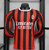 24/25 AC Milan Long Sleeve Home Kit Player Version