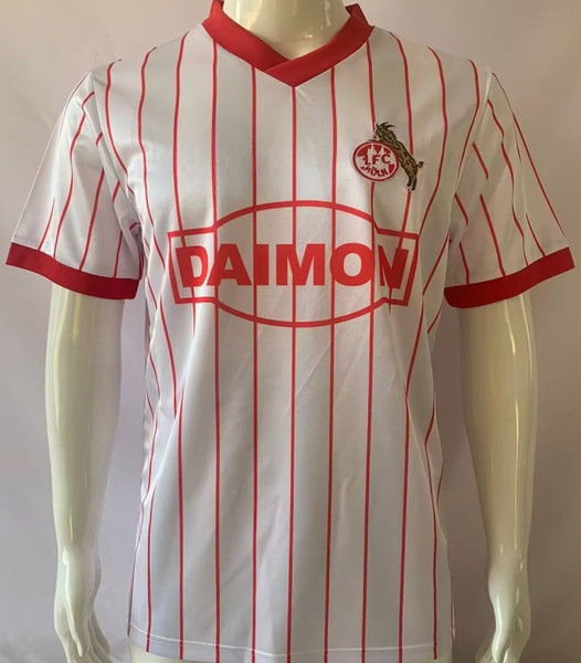 85/86 FC Köln Retro Home Kit