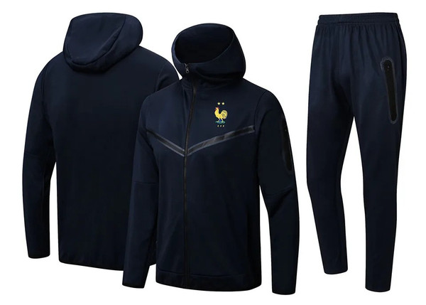 2025 France Black Tracksuit