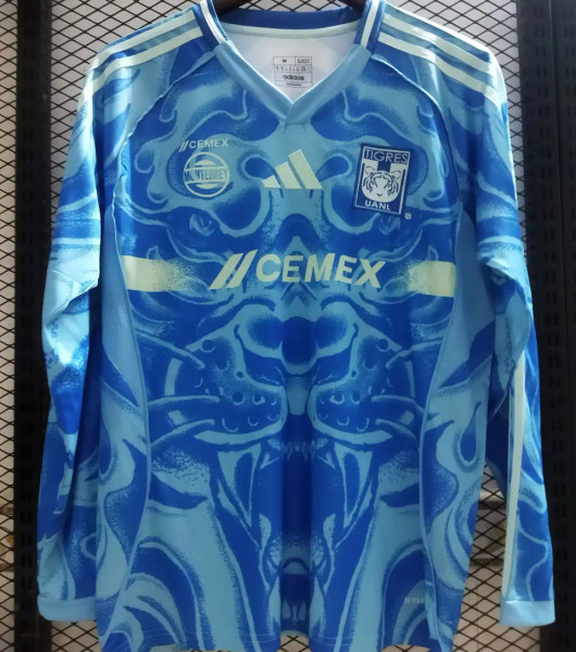 25/26 Tigres Long Sleeve  Away Kit Stadium Version