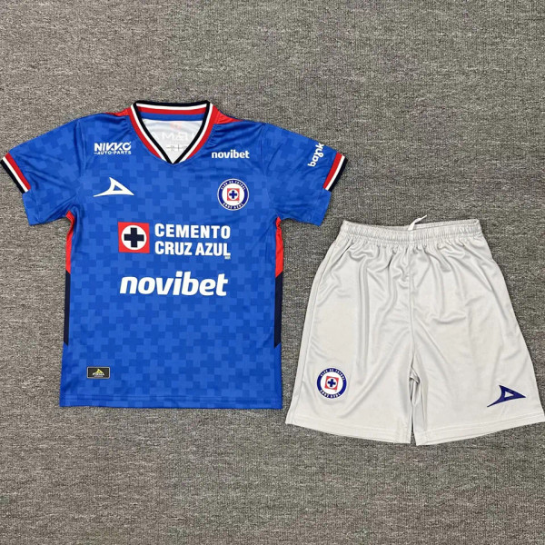 25/26 Cruz Azul Adult Home Kit