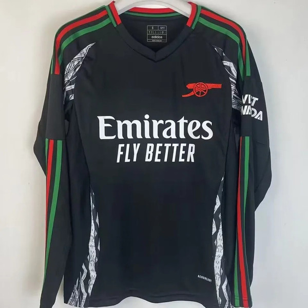 24/25 Arsenal Long Sleeve Away Kit Stadium Version
