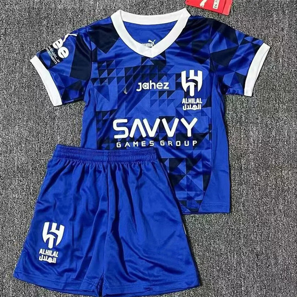 24/25 Al Hilal Kids Home Kit