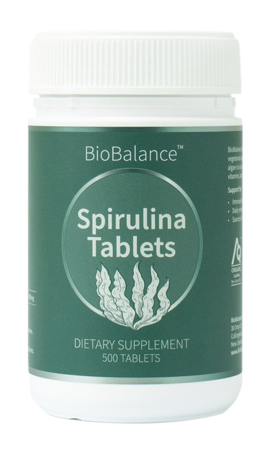Certified Organic Spirulina Tablets