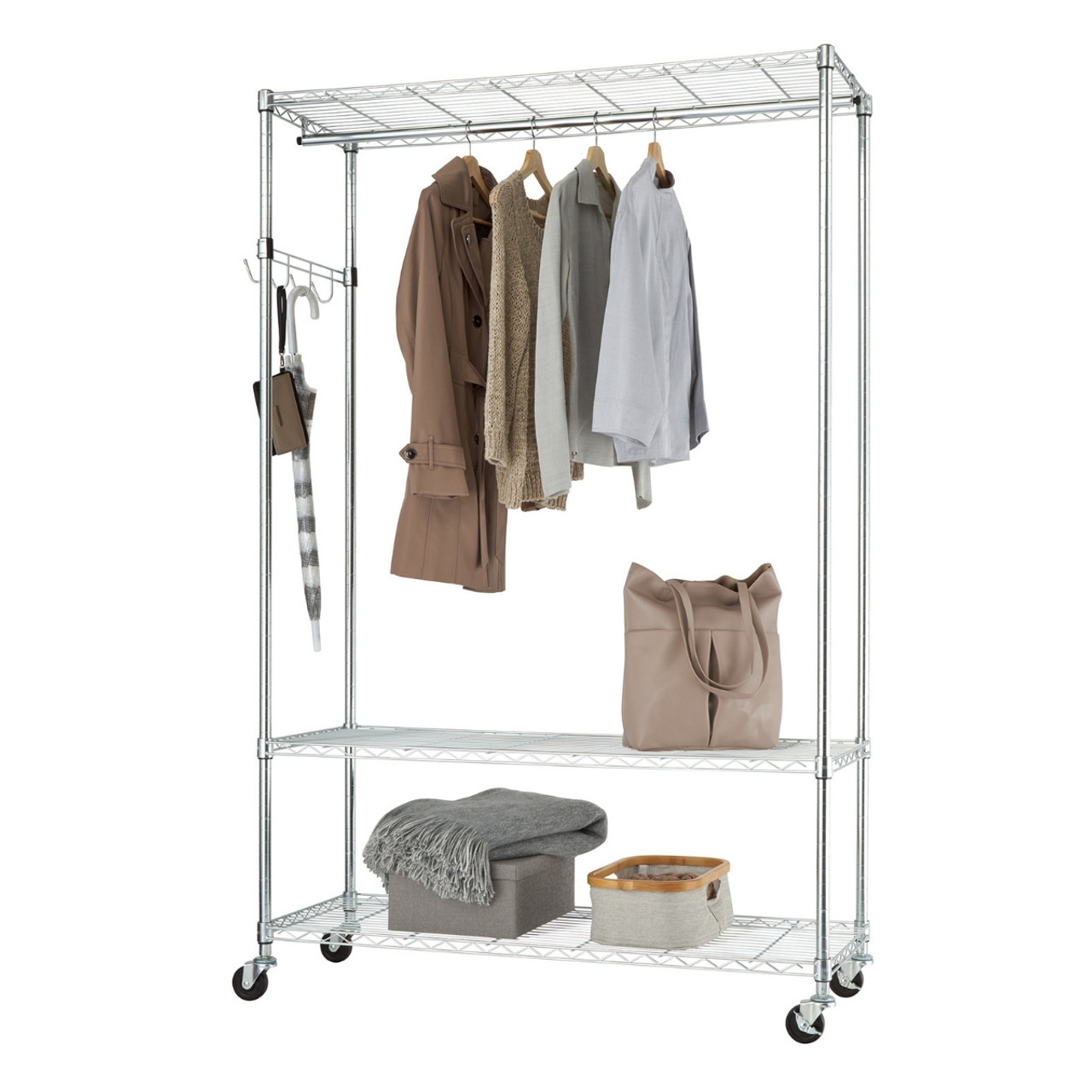 Clothes Hanger Cloth Display Rack for Retail Commercial Wall