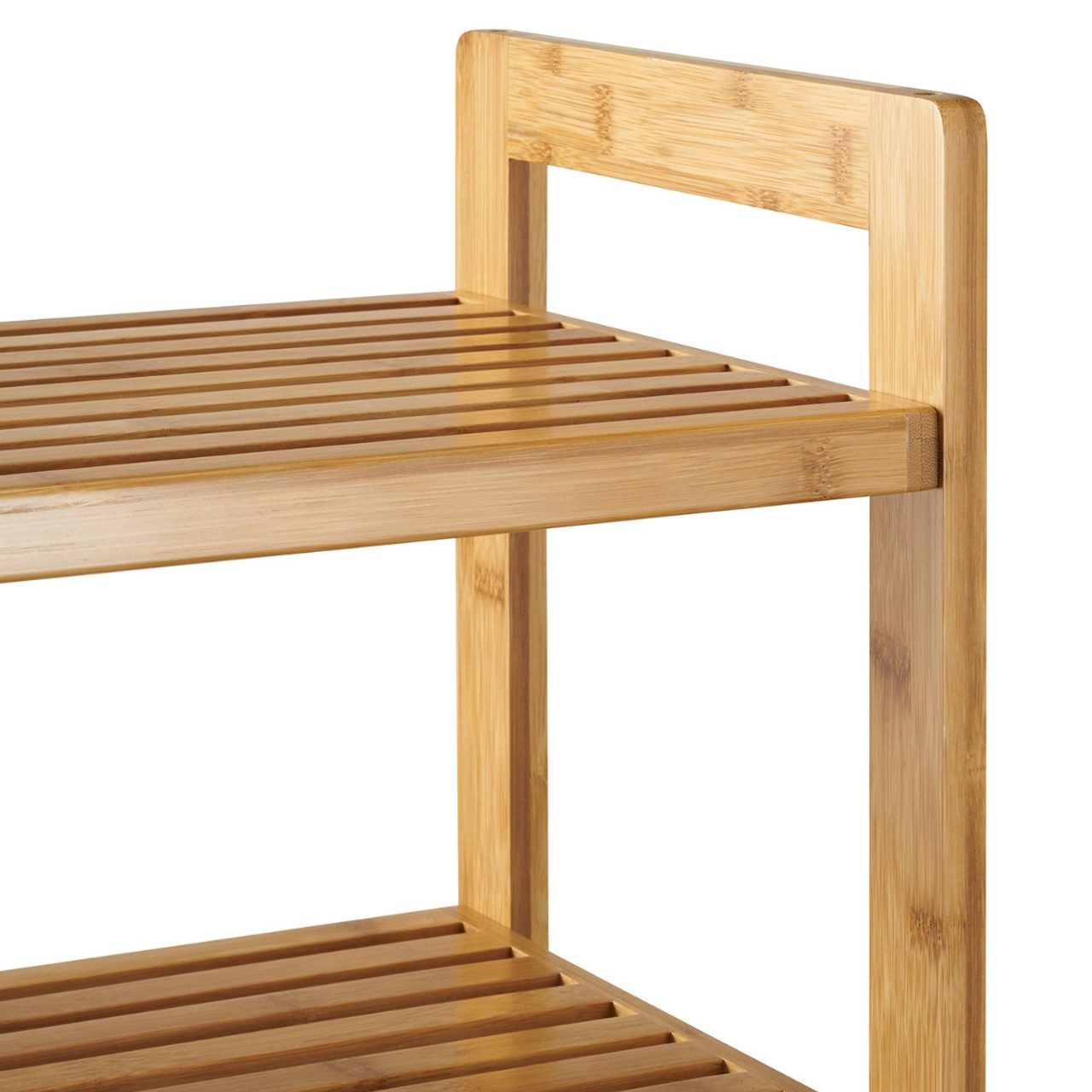 Trinity TBFLNA-24032 Bamboo Shoe Rack | 2-Pack