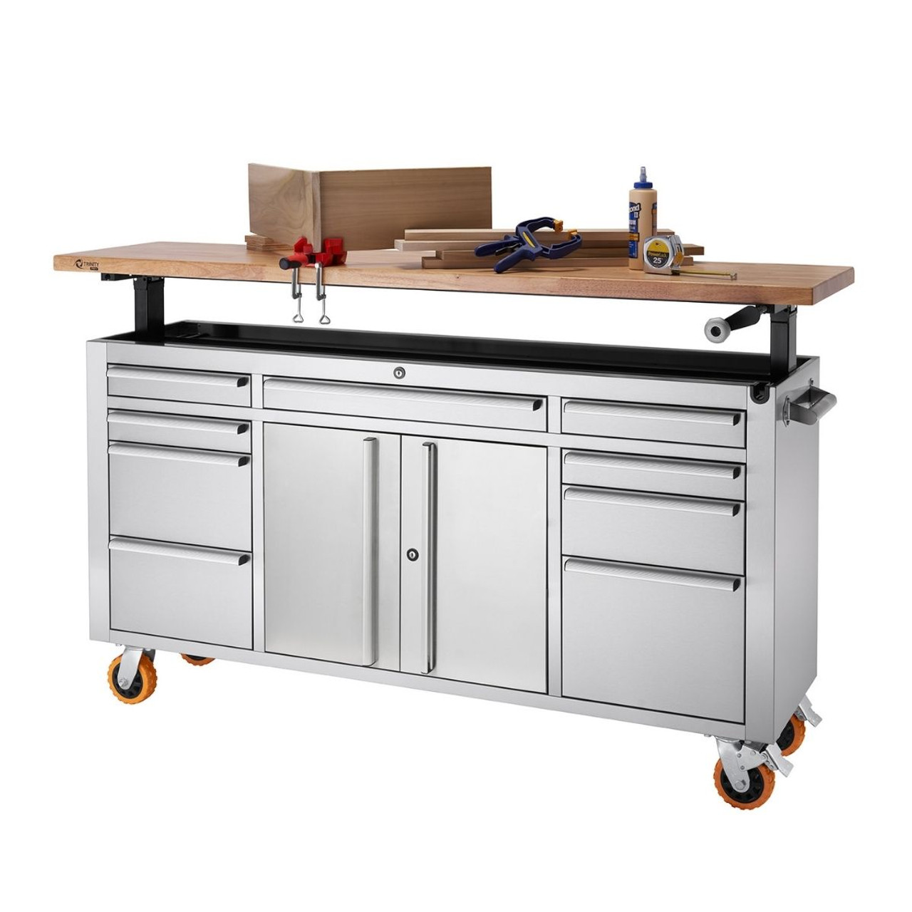 wheeled workbench