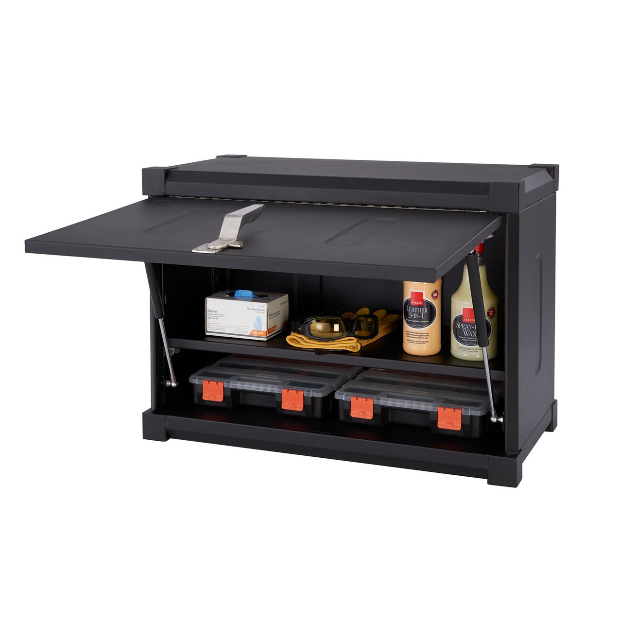 TRINITY PRO® | 8-Piece | Garage Cabinet Drawer Set | Black