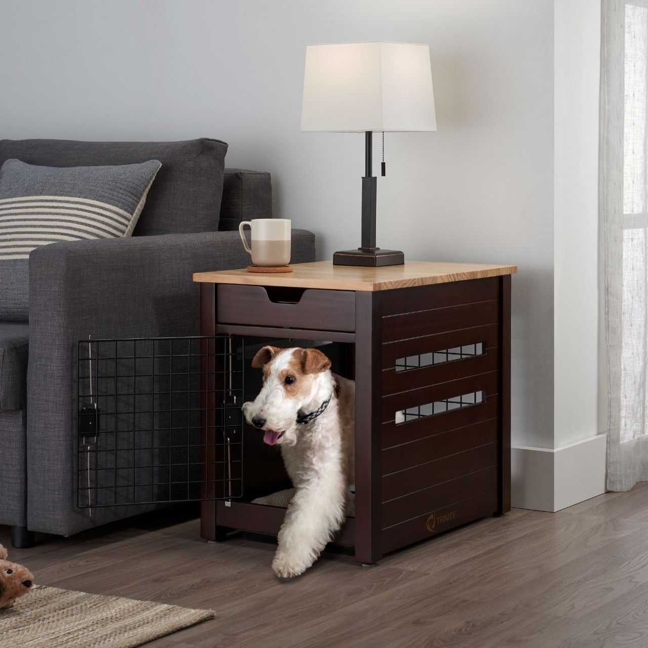 Nightstand kennel hot sale