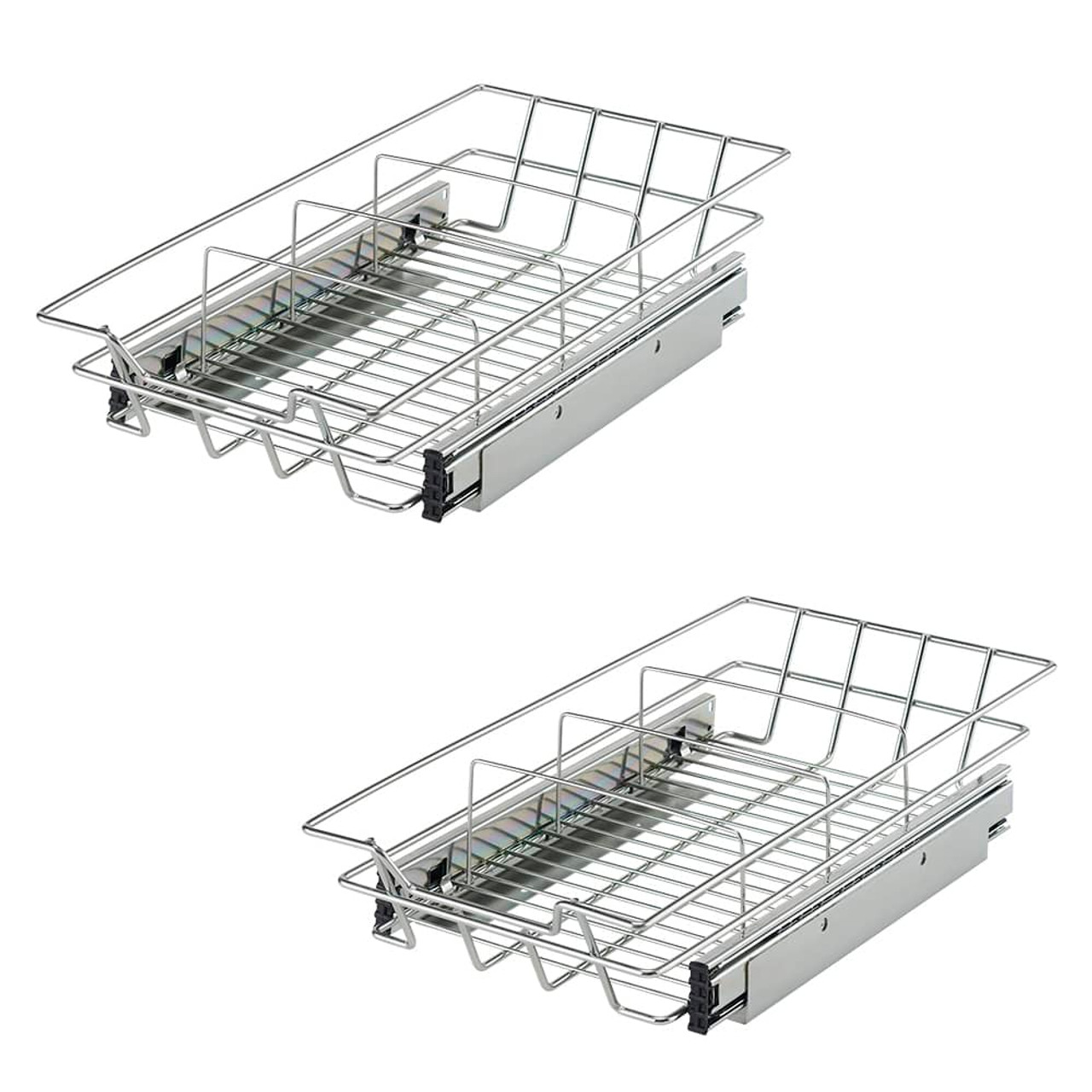 TRINITY PRO® EcoStorage®, 13 Sliding Drawer, 2-Pack,Chrome