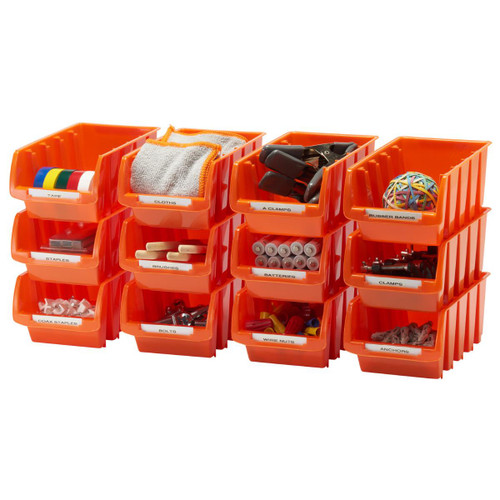 TRINITY Dual-Sided Rolling Bin Rack