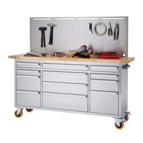 TLSF-7210 tool chest workbench with garage tools
