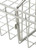 Close up of the wire shelving divider attachment