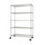 5 tier chrome color shelving rac