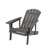 adirondack chair with backrest fully reclined