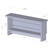 24 inches wide by 11.25 inches tall bathroom wall shelf