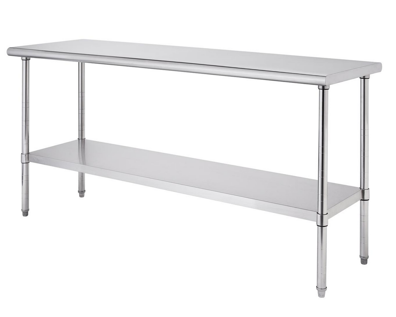 TRINITY EcoStorage® 72 x 24 Stainless Steel Table, NSF Certfied