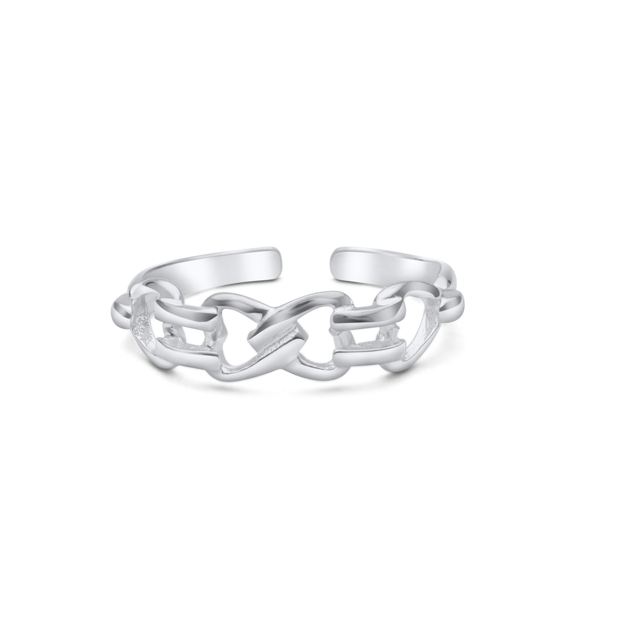 Buy silver toe ring in India @ Limeroad