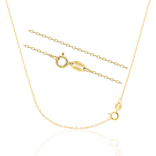 Sterling Silver Cable Chain 1.3mm